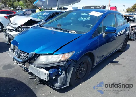 2015 Honda Civic Lx из США, поврежденный, VIN 19XFB2F5XFE220989